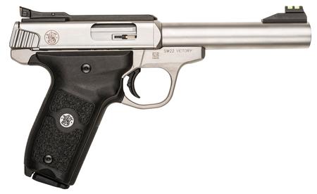 S&W SW22 VICTORY STAINLESS FINISH 5.5