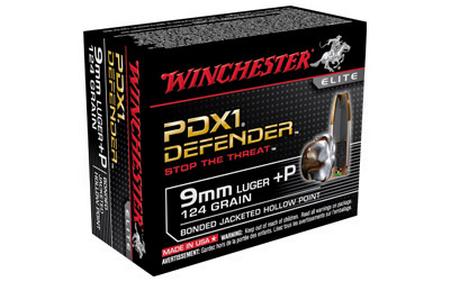 WIN DEFENDER 9MM+P 124GR JHP 20/200