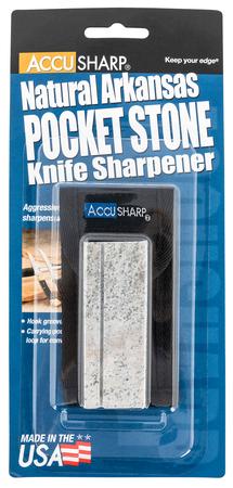 FPI 024C  ACCUSHARP NATURAL ARK 3IN STONE WPOUCH