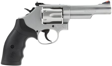 SMITH + WESSON  66  6RD STS SS RBR 4.25