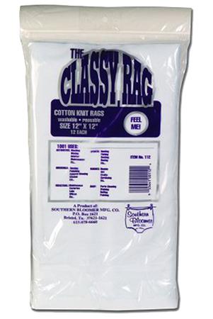 SBC 112  KNIT CLEANING RAGS       12 CT