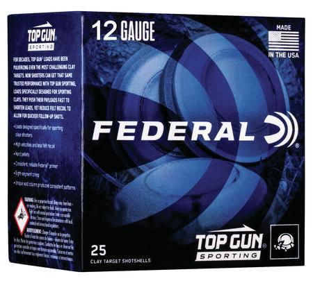 FED TGSF1288 TOP GUN 12 12 2.75 #8 SHT 1OZ 25/10