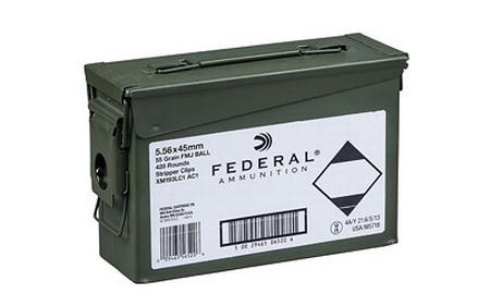 FED XM193 556NATO 55GR FMJ 420RD CAN