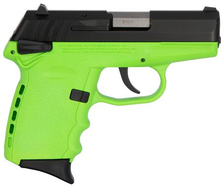 SCCY CPX1CBLG    9MM 3.1 CRB PLY  LIME