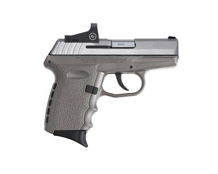 SCCY CPX2TTSGRD  9MM TTSGRY  NOSAFE RED DOT  10R