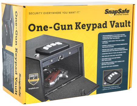 SNAPSAFE 75433 KEYPAD VAULT 1 GUN