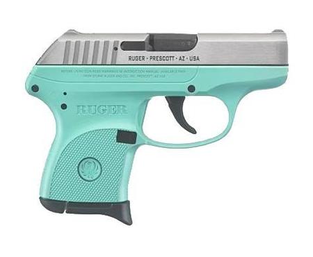 LCP 380ACP TURQUOISE/SS 6+1 3745 TURQUOISE CERAKOTE FRAME
