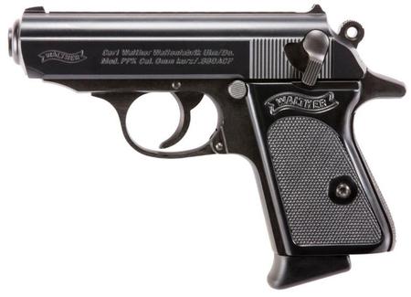 WAL PPK 380ACP 3.6IN 6RD BLK