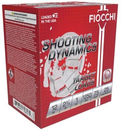 FIOCCHI SHOOTING TARGET LOADS 12GA 2.75