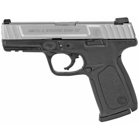 S&W SD40VE 123400 40S BLK/SS 10R
