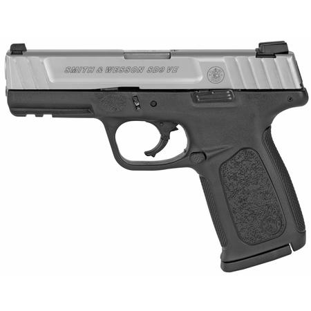 S&W SD9VE 123900 9M BLK/SS 10R