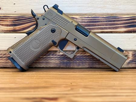NIGHTHAWK 1911 TRS COMP IOS (DOUBLE STACK) BURNT BRONZE FINISH 5