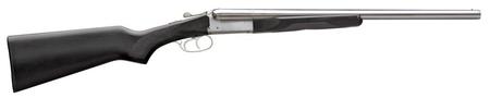 STOEGER COACH GUN SXS NICKEL FINISH BLACK WALNUT (FIXED IC & M) 20