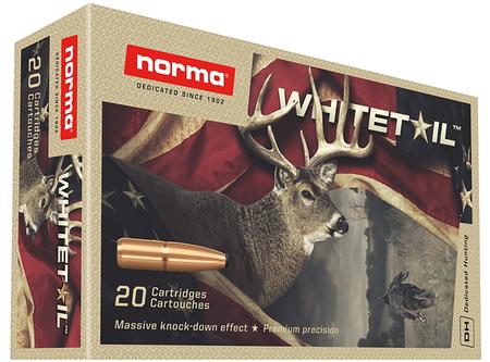 NORMA 20177382 308 WIN 150GR PSP  WHITETAIL  20/10