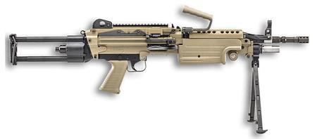 FN 46100172 M249S PARA 5.56 16.1 30/200R FDE