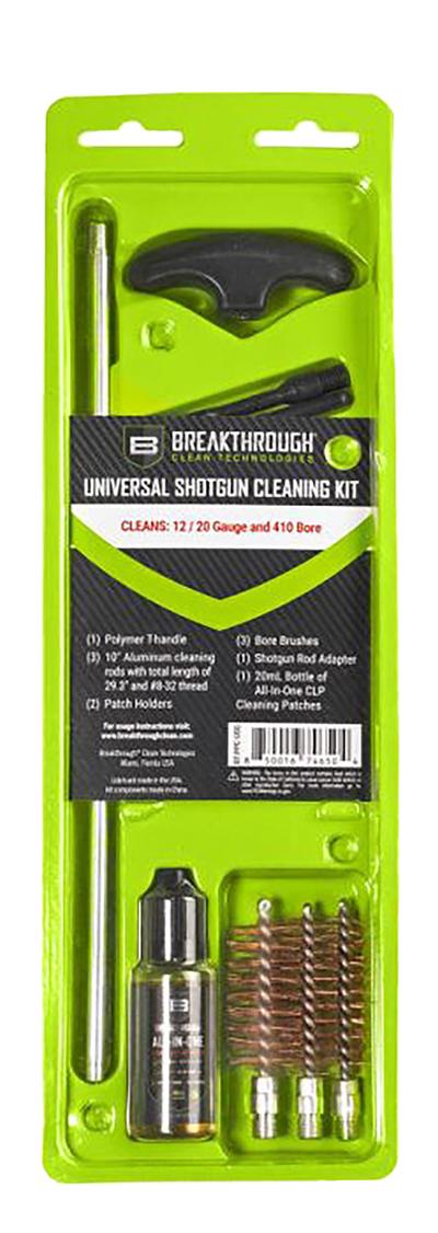 BCT PP UNIVERSAL SHOTGUN CLEANING KIT - .12 GAUGE / 20 GAUGE / 410 BORE