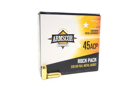 ARMS 50093 ROCK PACK 45ACP 230GR FMJ 200/4